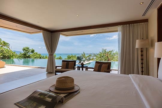 Breathtaking view from bedroom two